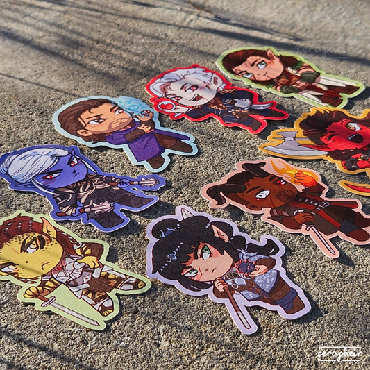 Baldur's Gate 3 🦑 Stickers