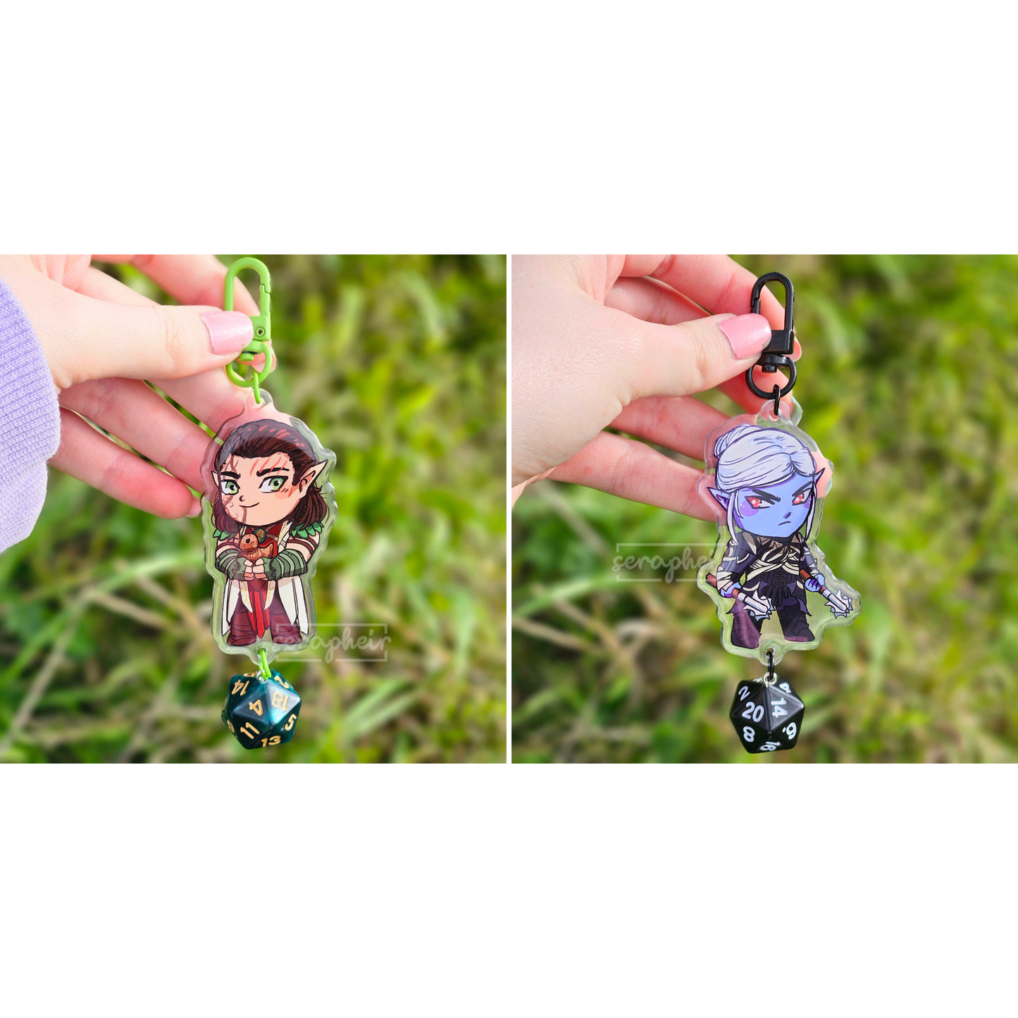 Baldur's Gate 3 🦑 Acrylic Charms