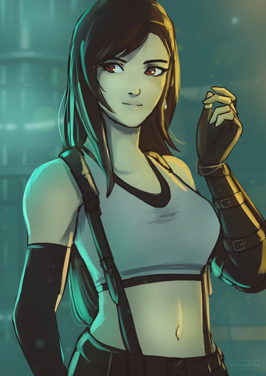 Tifa - FFVII - Print