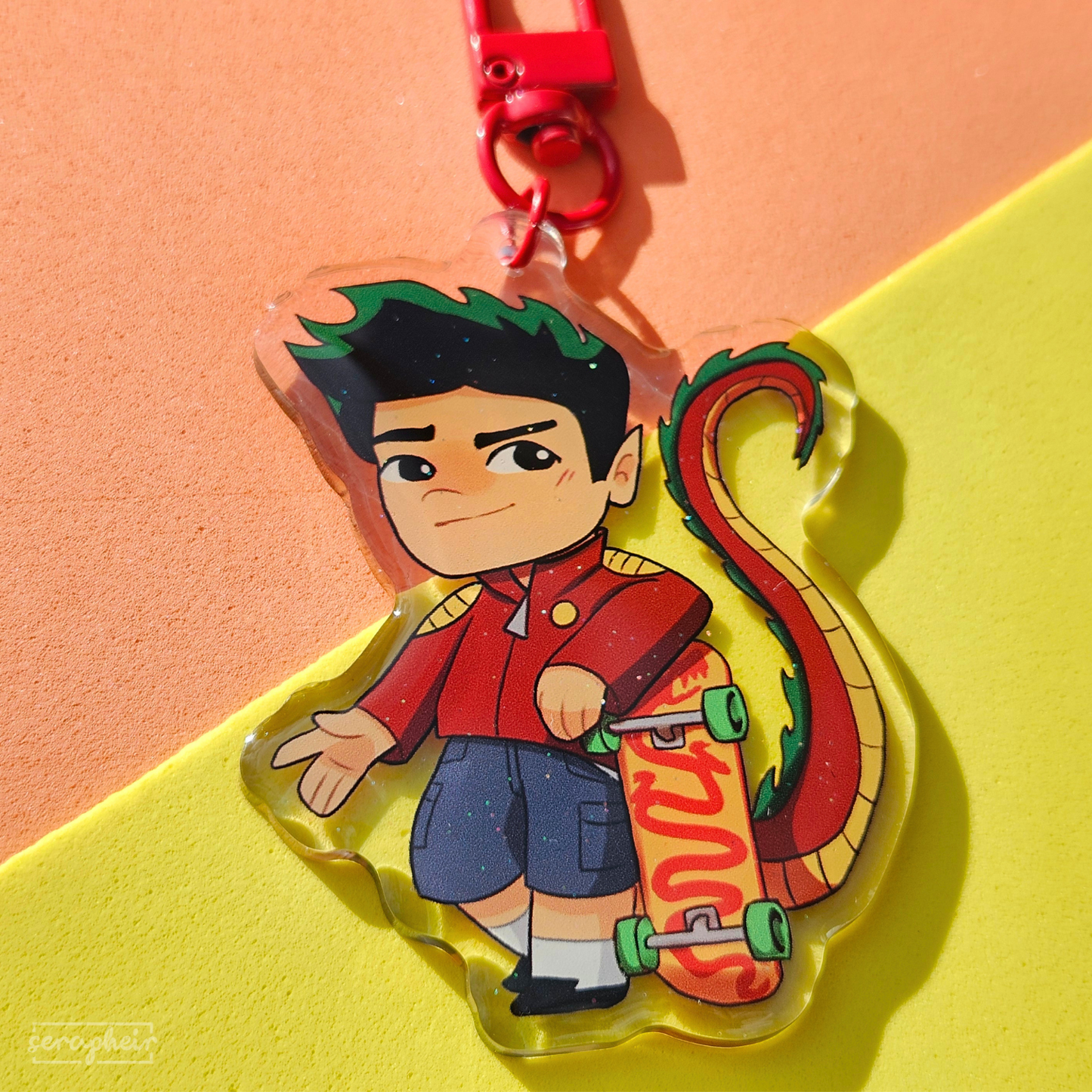 American Dragon - Acrylic Charm