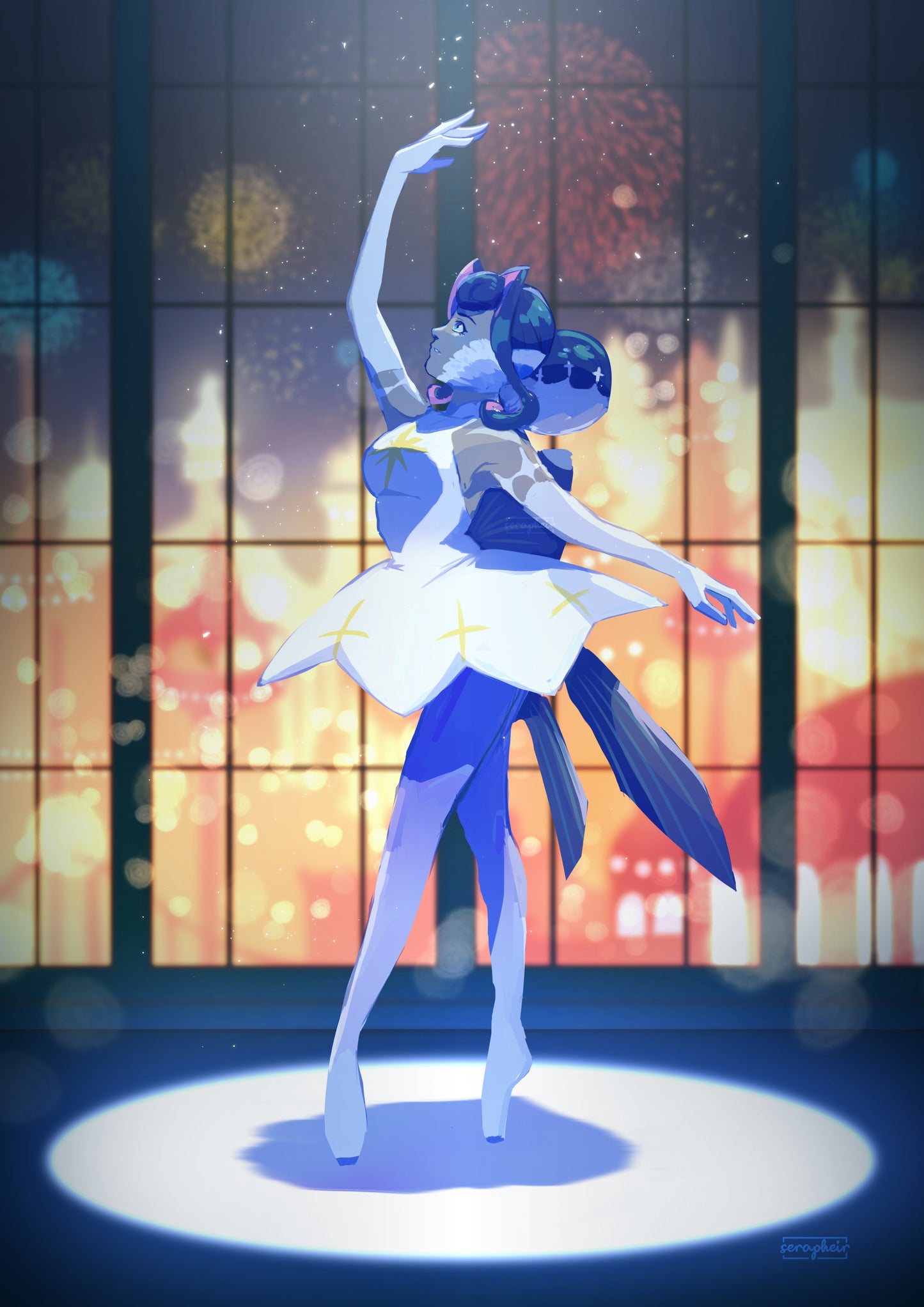Ballerina Gwen - Knights of Guinevere - Print