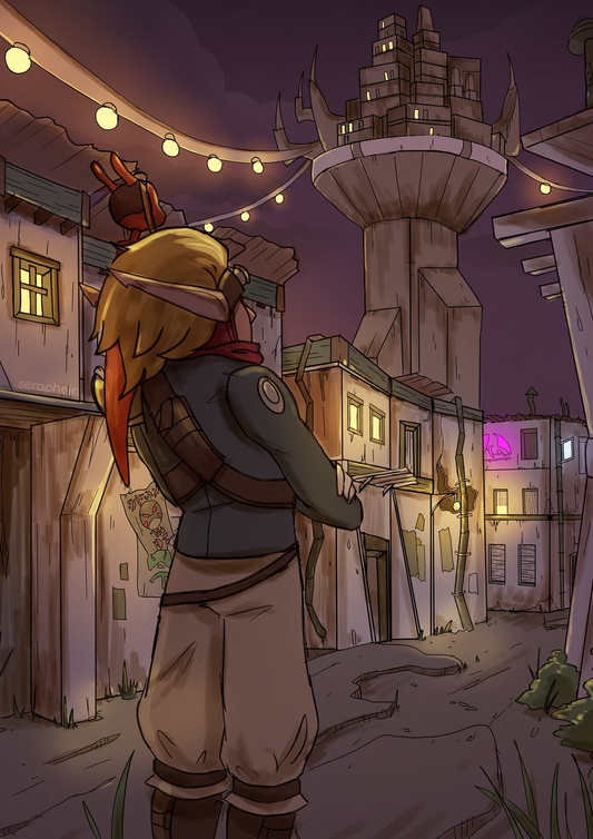 Haven City - Jak II - Print