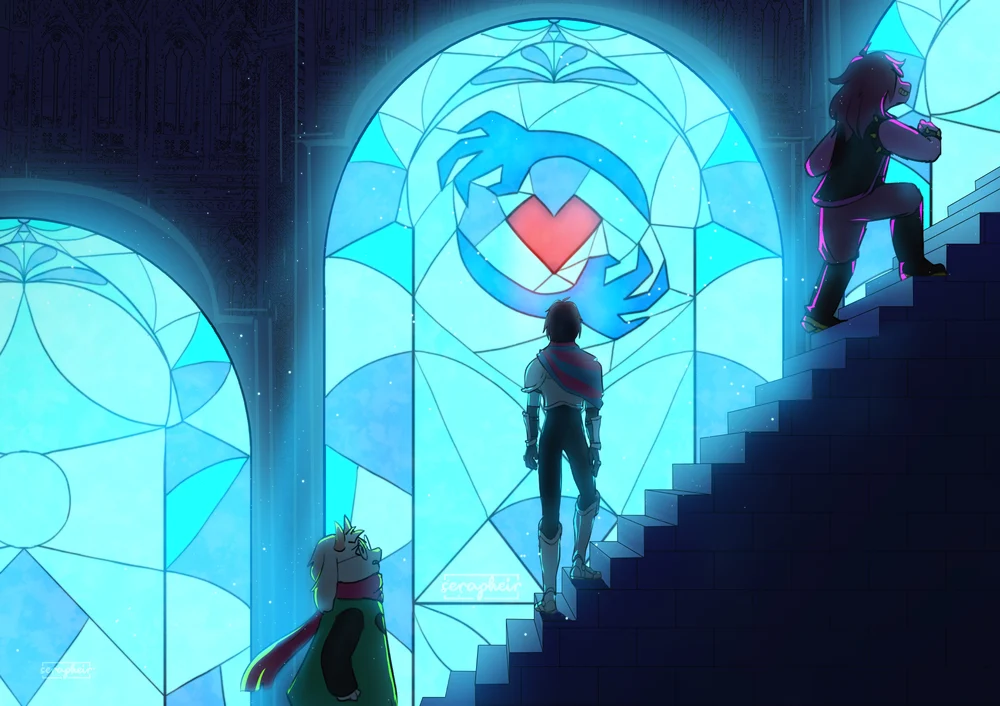Dark Sanctuary - Deltarune - Print