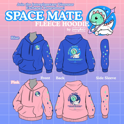 SPACE MATE 🌠 Fleece Hoodie