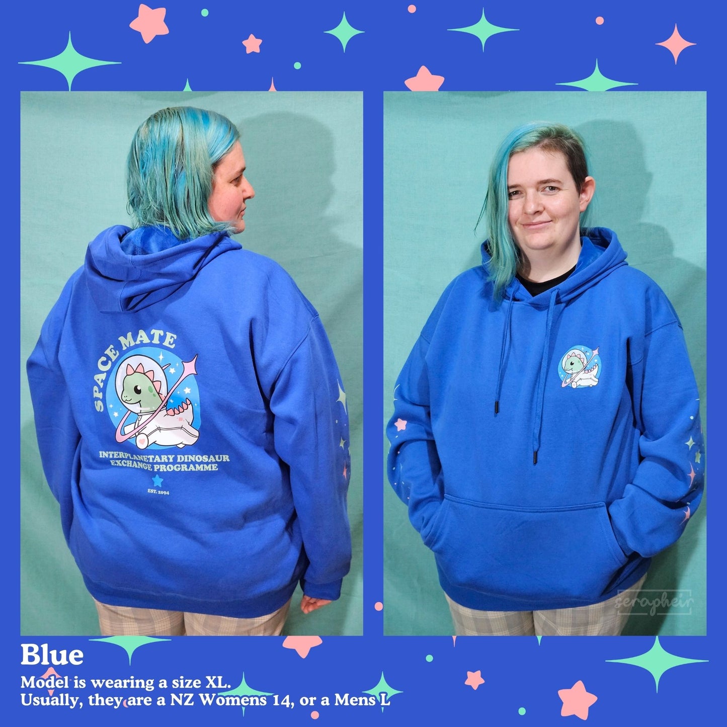 SPACE MATE 🌠 Fleece Hoodie