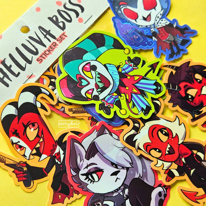 Helluva Boss - Stickers