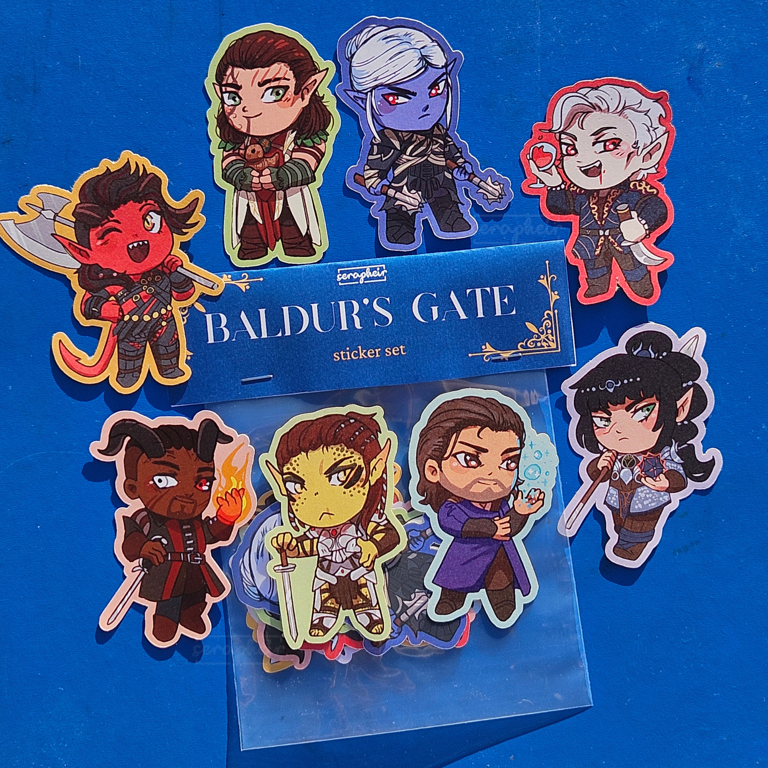 Baldur's Gate 3 🦑 Stickers