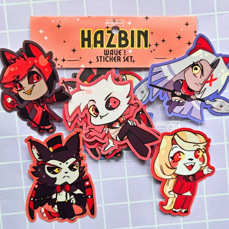 Hazbin Hotel - Stickers
