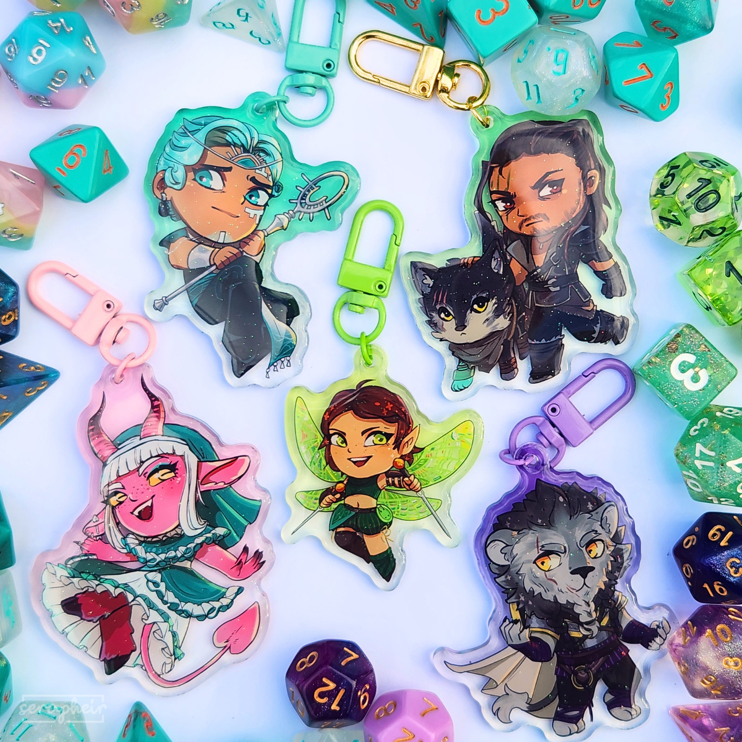 Soldiers - C4 Critical Role - Acrylic Charms