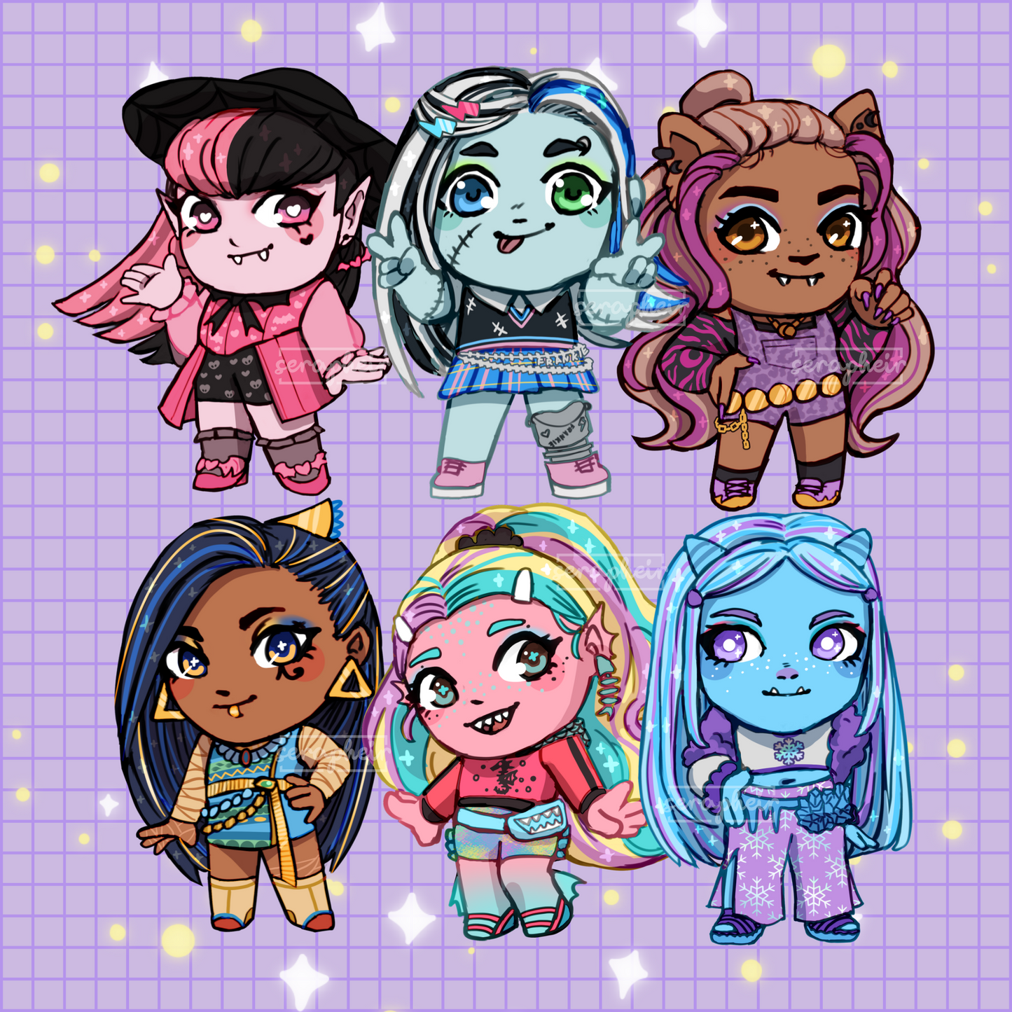 Monster High 💀 Stickers