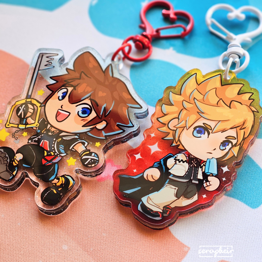 Kingdom Hearts - Acrylic Charms
