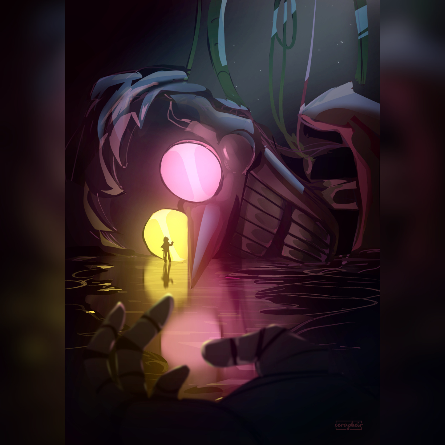 Dial Tone / Spamton - Deltarune - Print