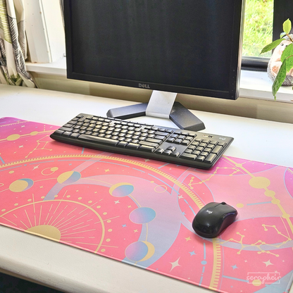 Pink Zodiac - Deskmat 🌌 [90x40cm]