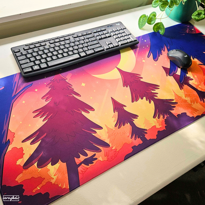 Mysterious Forest - Deskmat 🌲 [90x40cm]