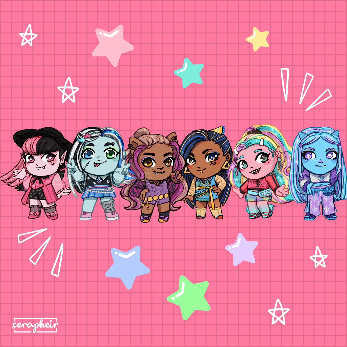 Monster High 💀 Stickers
