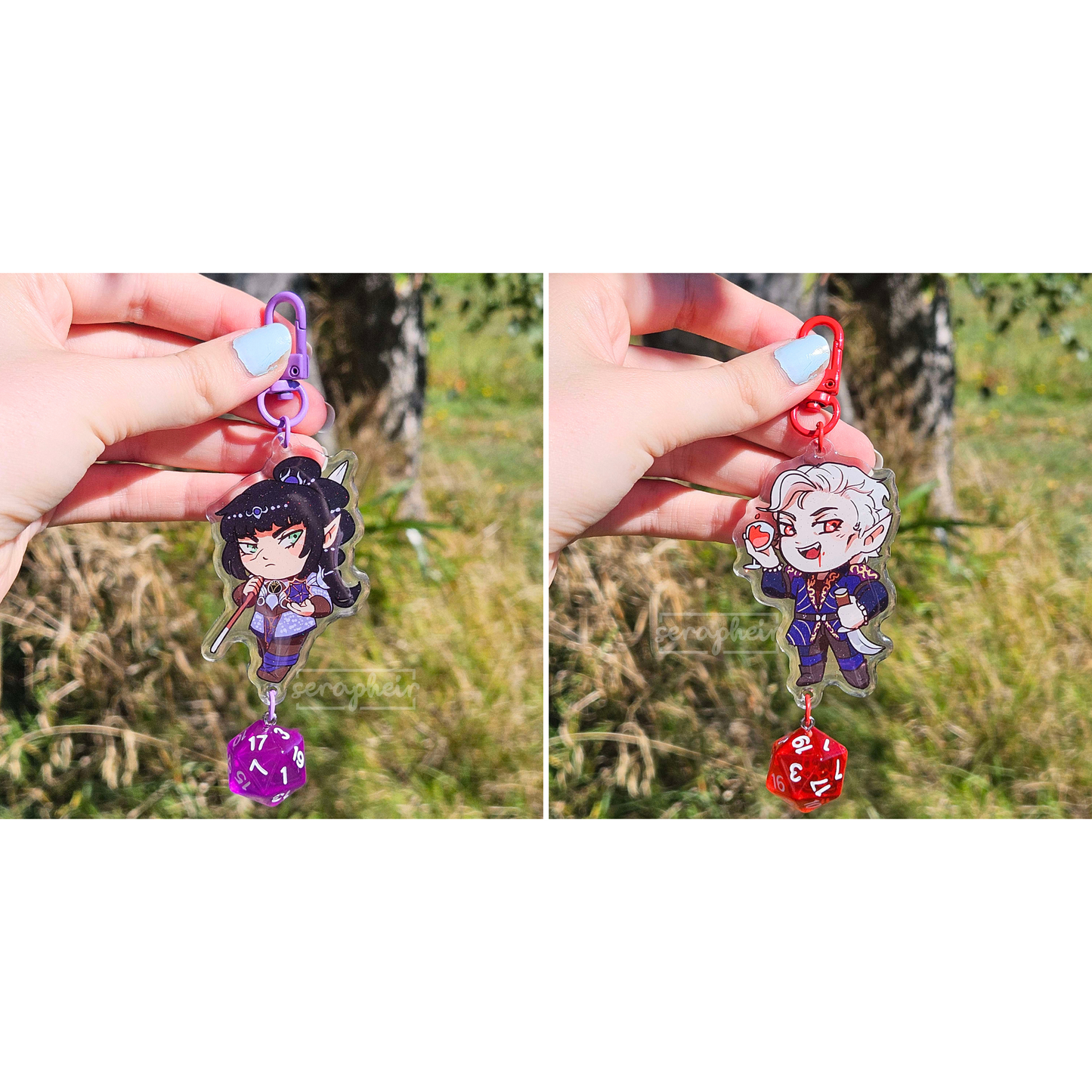 Baldur's Gate 3 🦑 Acrylic Charms