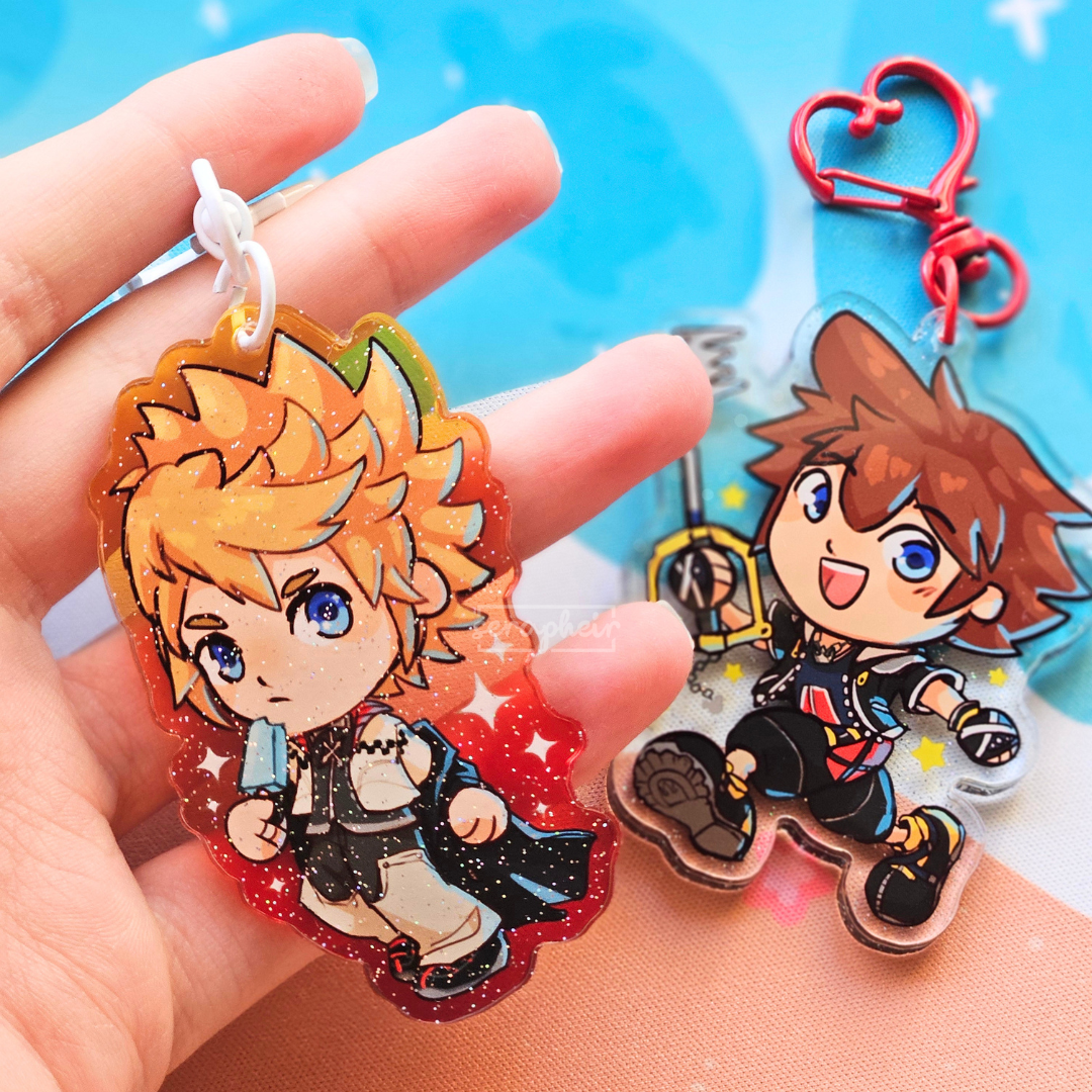 Kingdom Hearts - Acrylic Charms