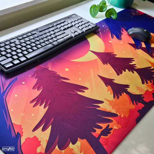 Mysterious Forest - Deskmat 🌲 [90x40cm]