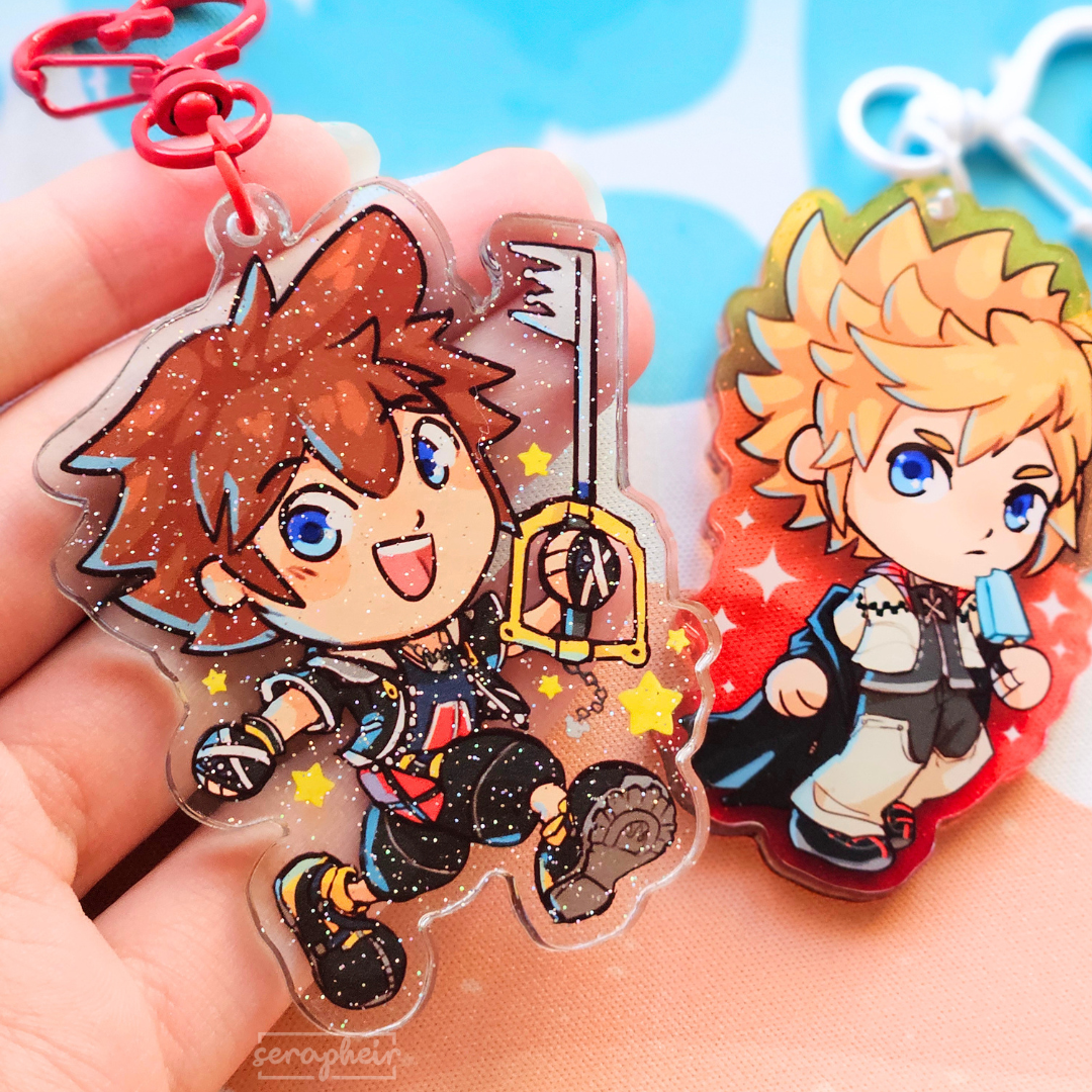 Kingdom Hearts - Acrylic Charms
