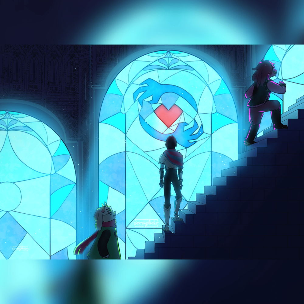 Dark Sanctuary - Deltarune - Print