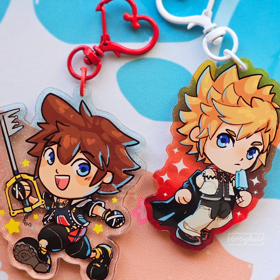 Kingdom Hearts - Acrylic Charms