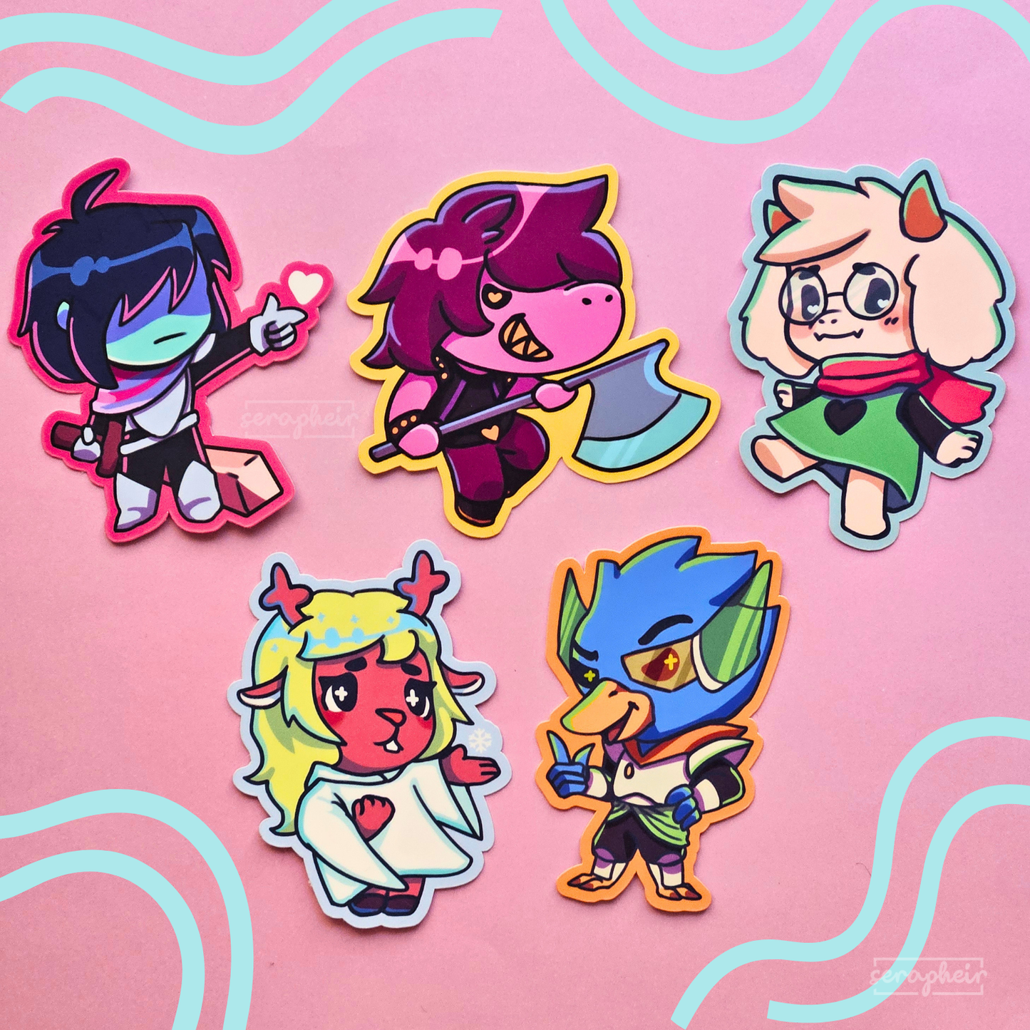 Deltarune - Stickers