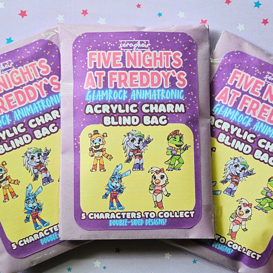 FNAF Security Breach - Acrylic Charm - Blind Bag