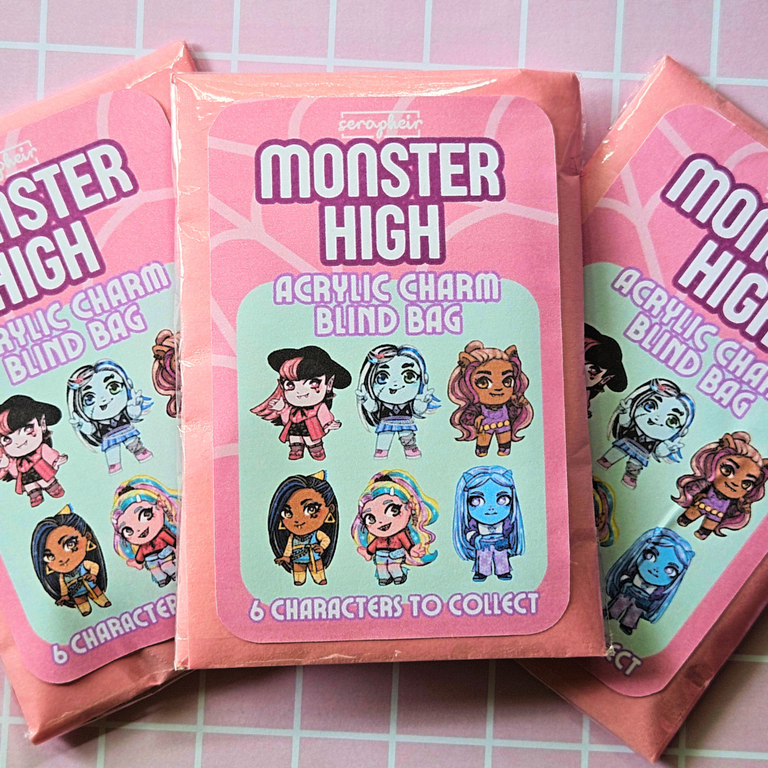 Monster High - Acrylic Charm - Blind Bag