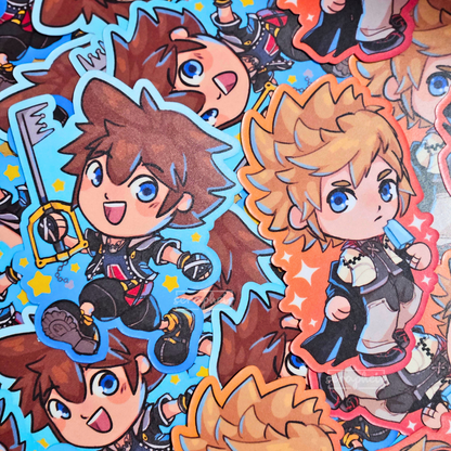 Kingdom Hearts - Stickers