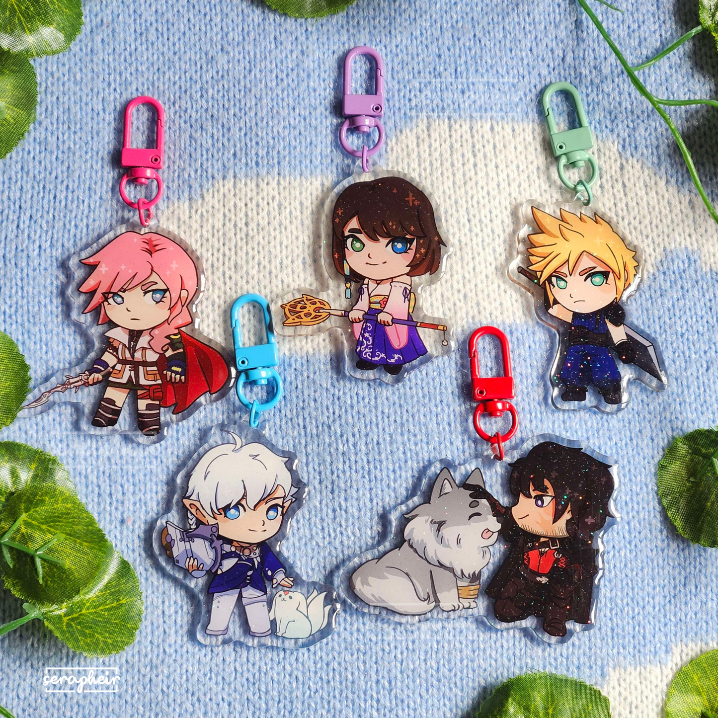 Final Fantasy - Acrylic Charms
