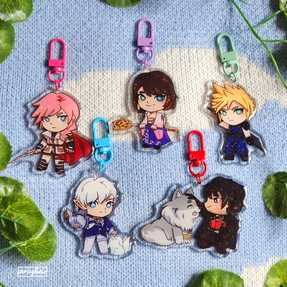 Final Fantasy - Acrylic Charms
