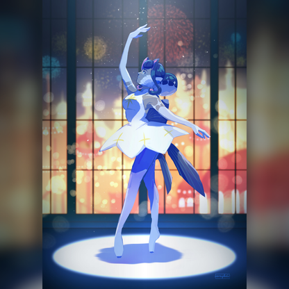 Ballerina Gwen - Knights of Guinevere - Print