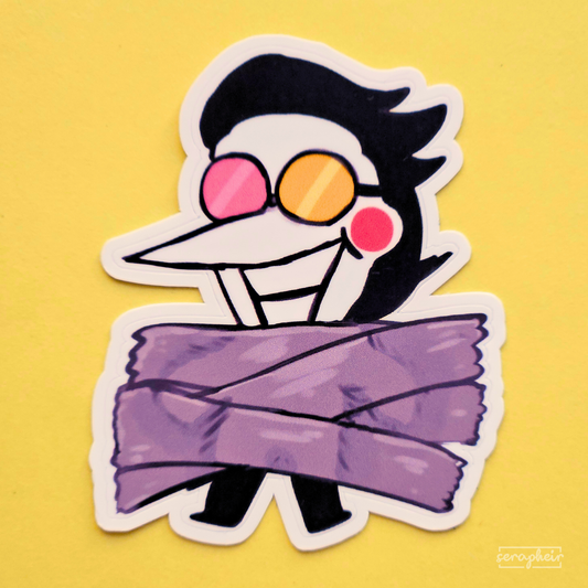 Feral Spamton - Deltarune - Sticker
