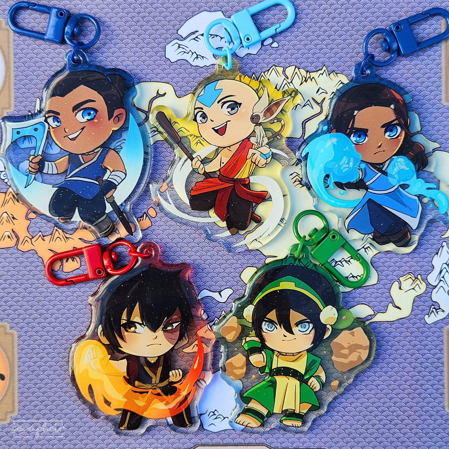 The Gaang - ATLA - Acrylic Charms