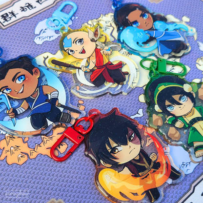 The Gaang - ATLA - Acrylic Charms