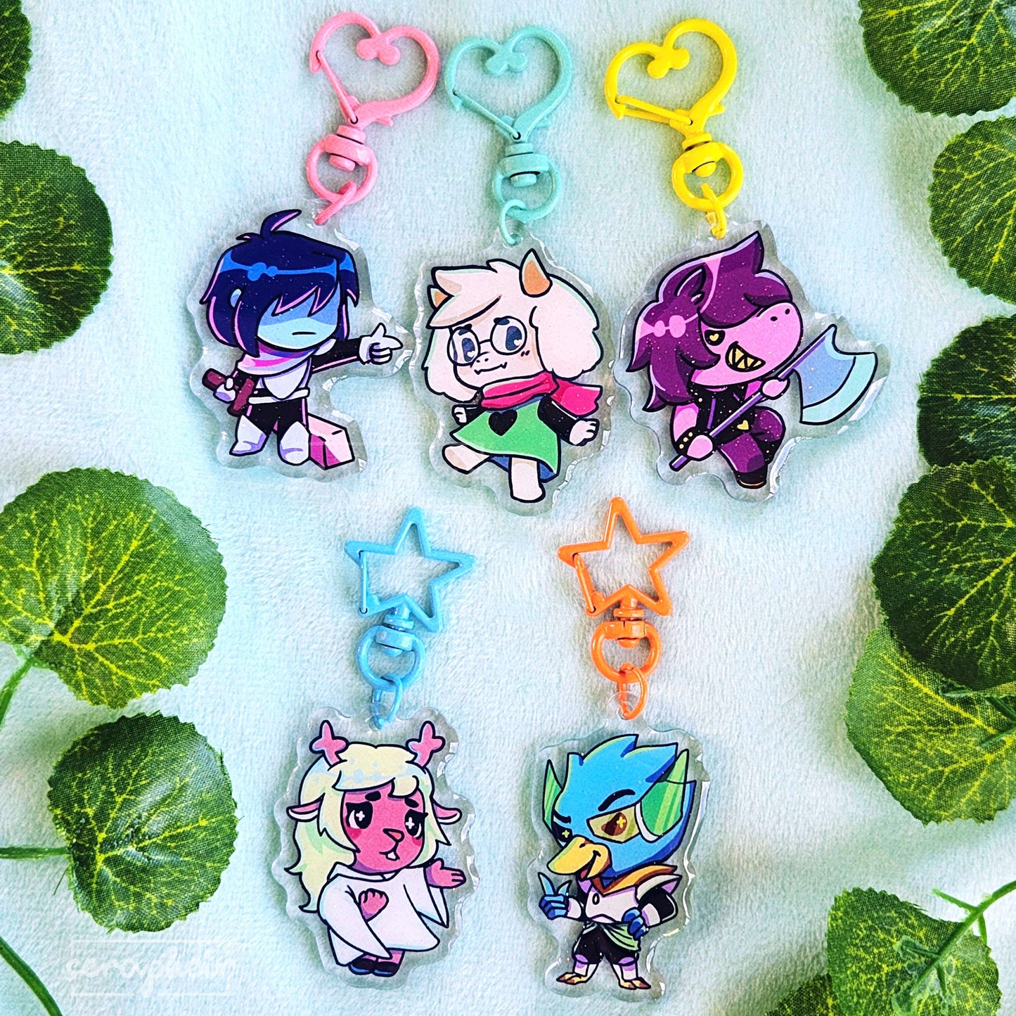 Deltarune - Acrylic Charms