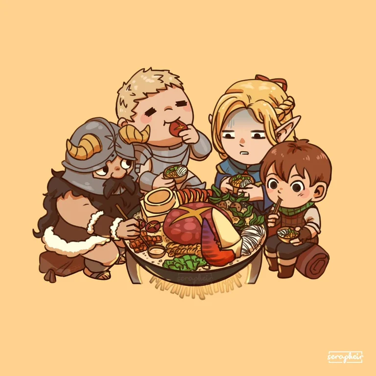 Dungeon Meshi 🍲 - Sticker