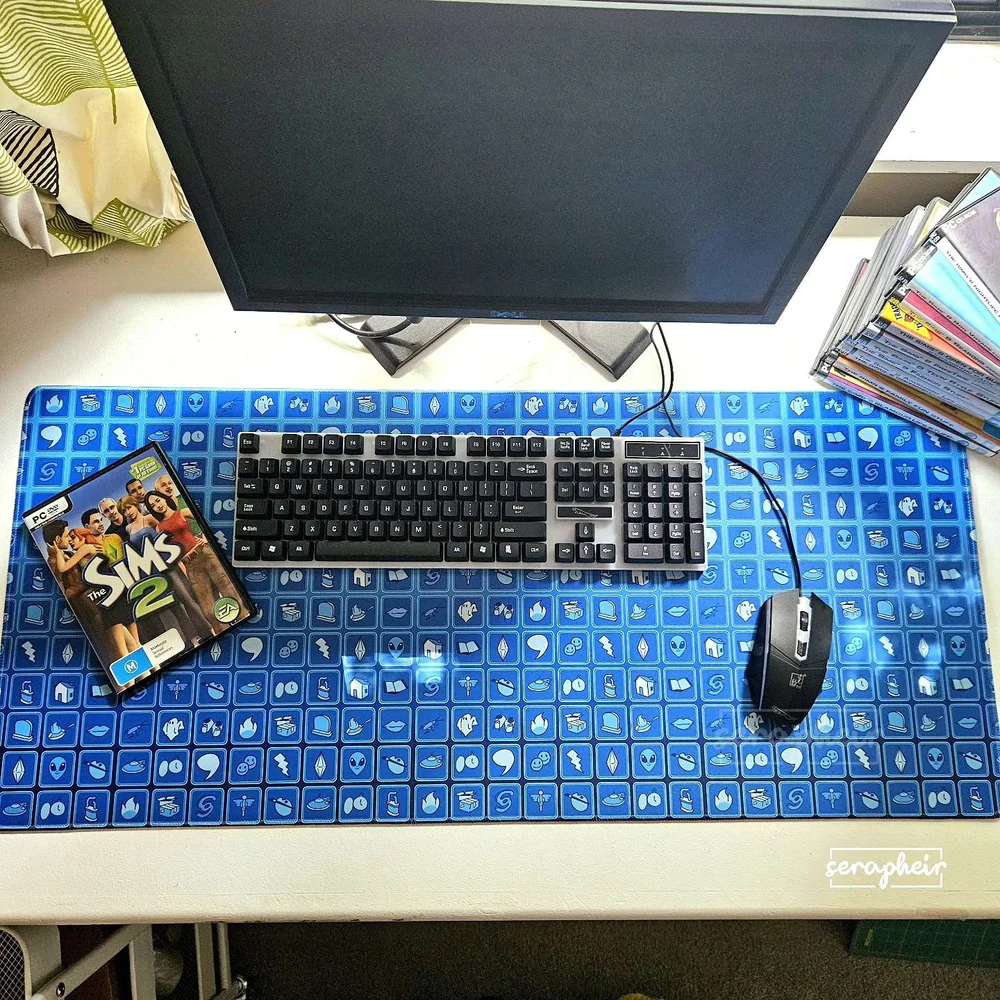 The Sims Loading Screen - Deskmat 👽 [90x40cm]