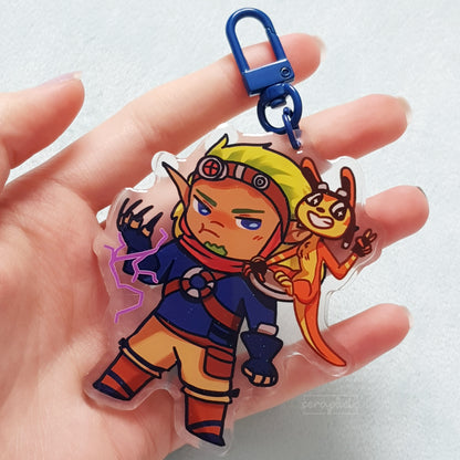 Jak & Daxter - Acrylic Charm