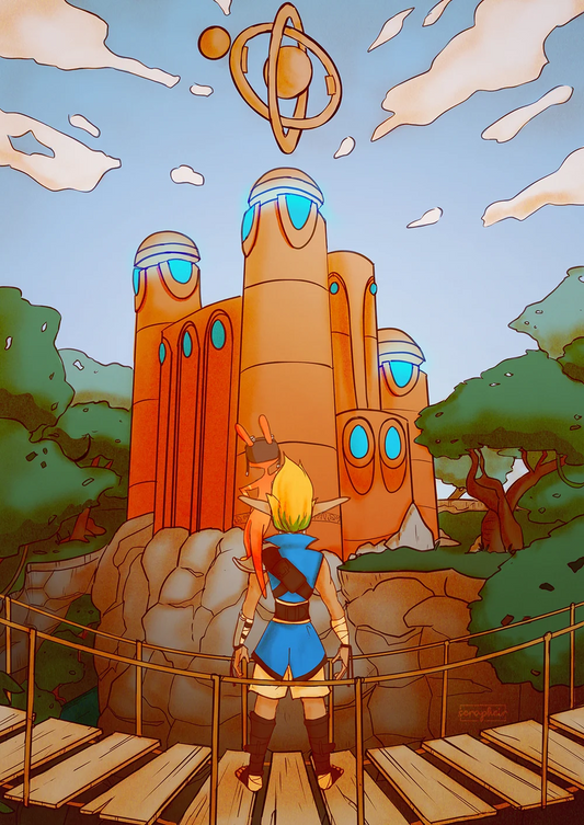 Forbidden Jungle - Jak & Daxter - Print