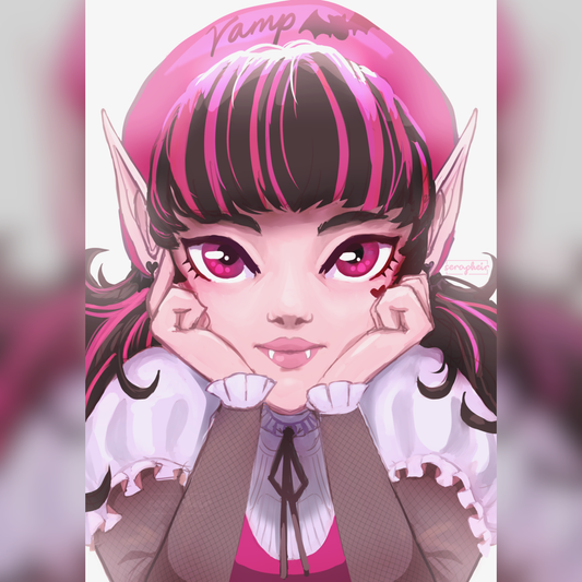 Draculaura - Monster High - Print