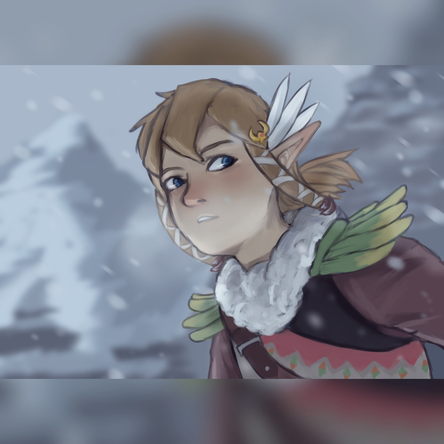 Snowquill - BOTW - Print