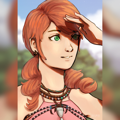 Oerba dia Vanille - FFXIII - Print