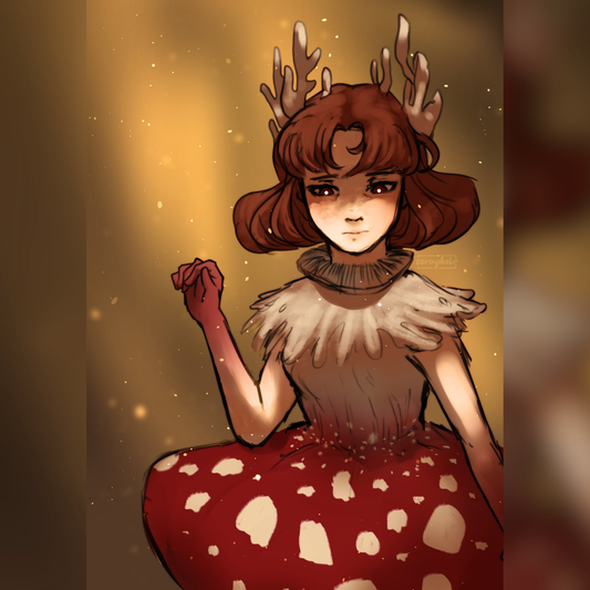 Fungi-rl [OC] - Print
