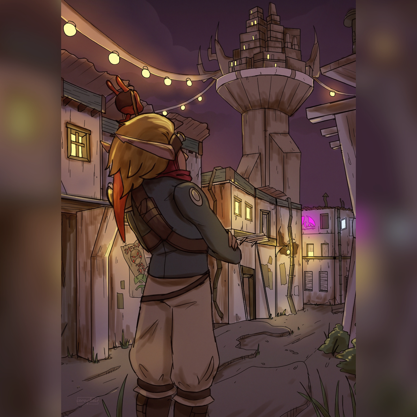 Haven City - Jak II - Print