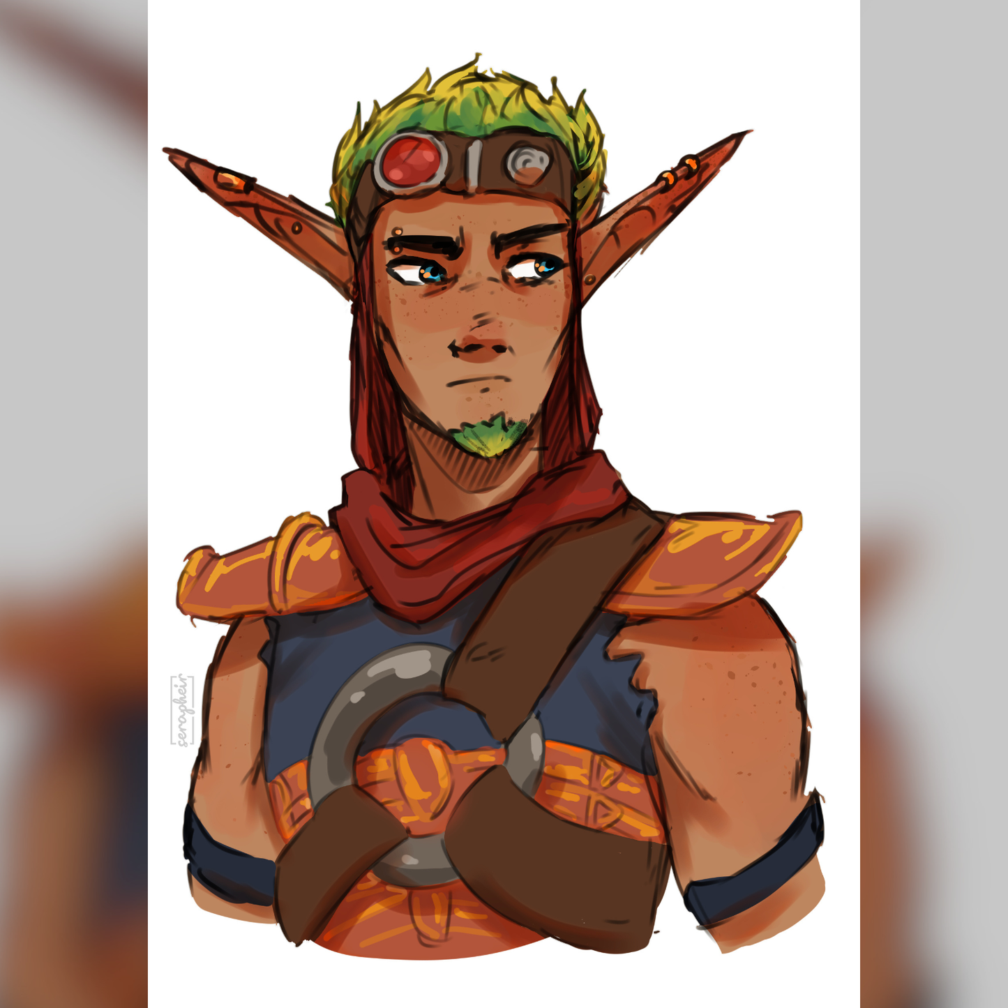 Jak Portrait - Print