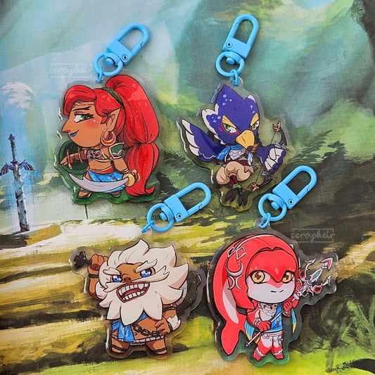 BOTW Champions - Acrylic Charm - Blind Bag