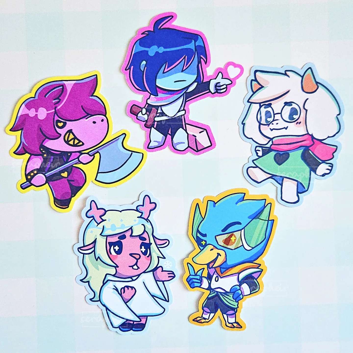 Deltarune - Stickers