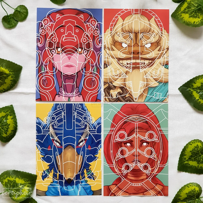 Divine Beasts (BOTW) - Prints