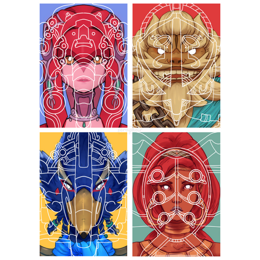 Divine Beasts (BOTW) - Prints